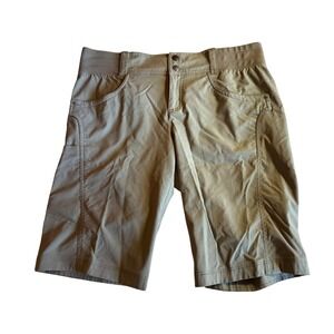 Title Nine Clamber Hiking Shorts, 11", tan, Size 10